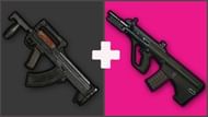 Groza+AUG A3 gun combination in PUBG Mobile